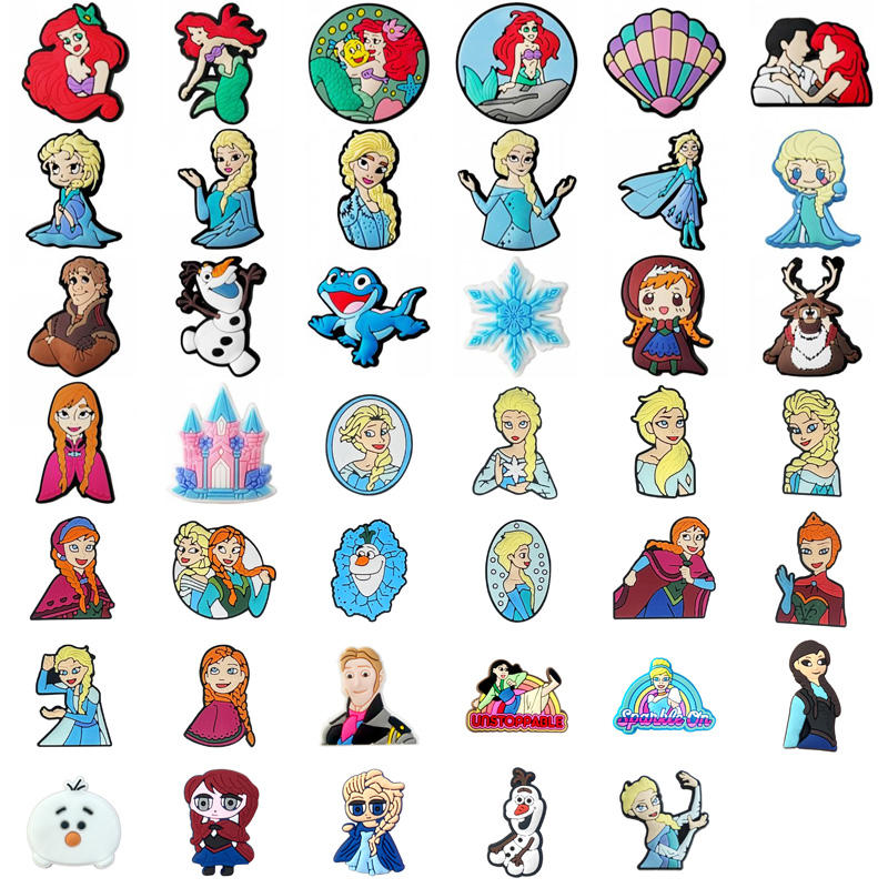 New Arrival Wholesale Custom American Cartoon logo Fashion Princess Shoe Charms for Women Cat Decoration Charms Clog